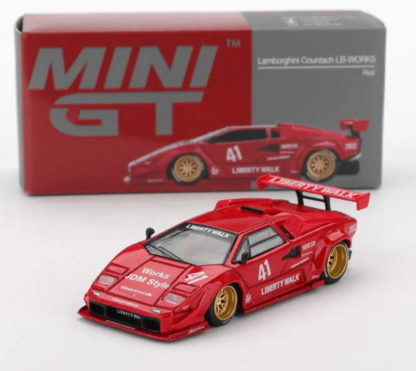 MGT01100-L - LAMBORGHINI Countach LB-Works Red 2025 - 1