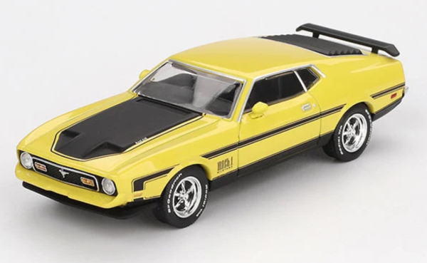 MGT01139-L - 1971 FORD Mustang Mach 1 Grabber Yellow - 1