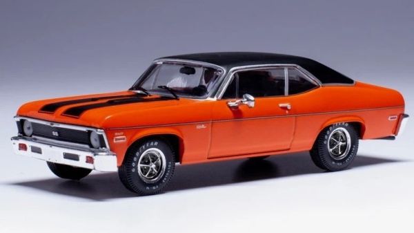 IXOCLC596 - CHEVROLET Nova SS 1971 Orange and Black - 1