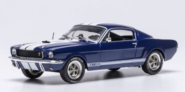 IXOCLC613N.22 - SHELBY GT 350 1965 Dark Blue and White - 1