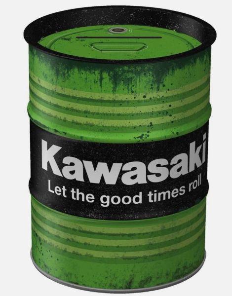 CRMB31504 - Retro KAWASAKI money box - 1