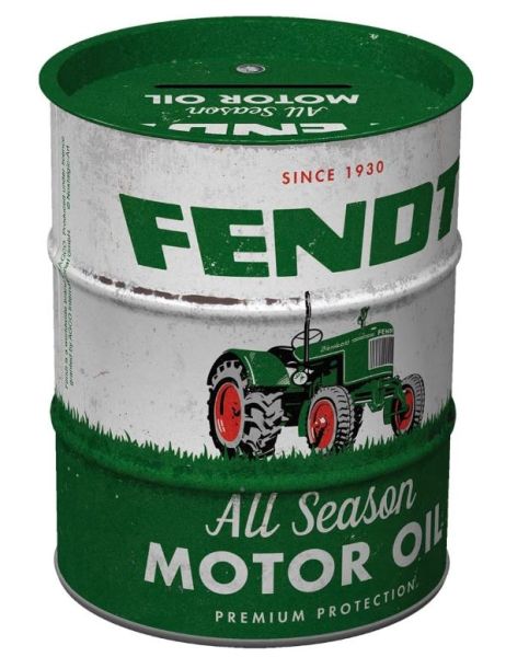 CRMB31516 - Retro FENDT money box - All Season - Motor Oil - 1