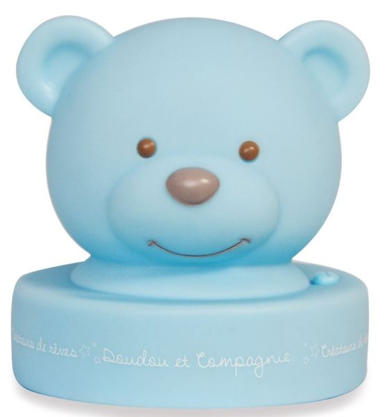 DC2488BLEU - Bear Night Light - Blue - 1