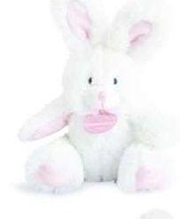 DC3106-ROSE - Rabbit Rattle - Pink - 1