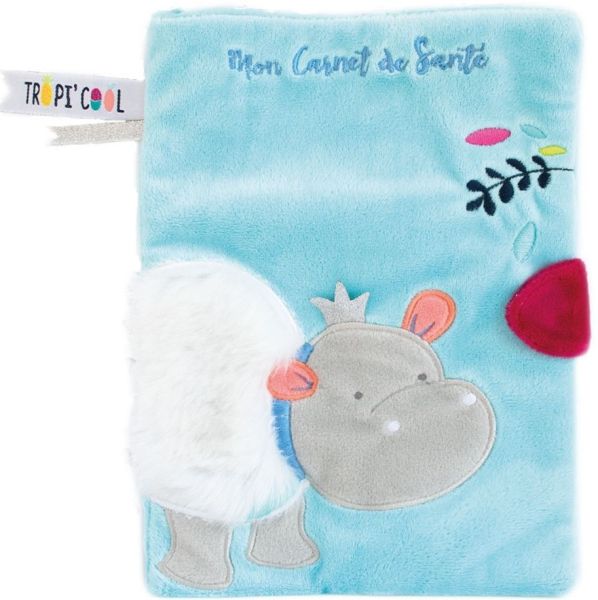 DC3441HIPPO - Health book cover - hippopotamus - 1