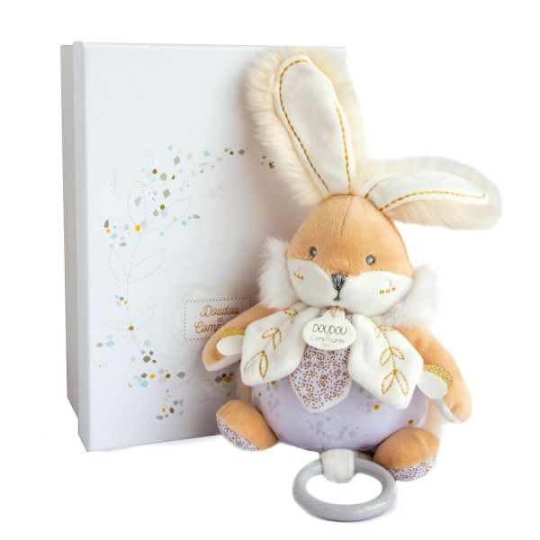 DC3491 - White Sugar Bunny - Music Box - 1