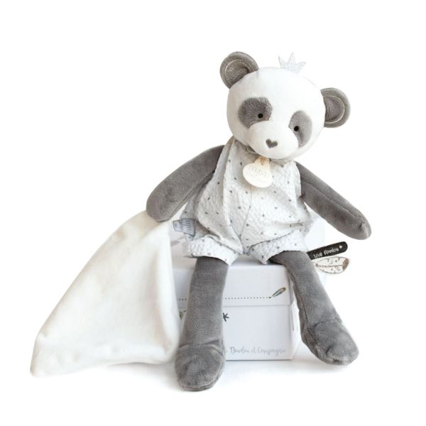 DC3544 - Dreamcatcher - Panda puppet with blanket - 1
