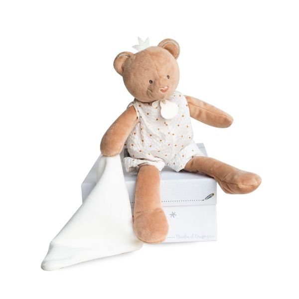 DC3545 - dream catcher - puppet bear with blanket - 1