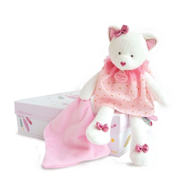 DC3546 - Dreamcatcher - Cat puppet with blanket - 1