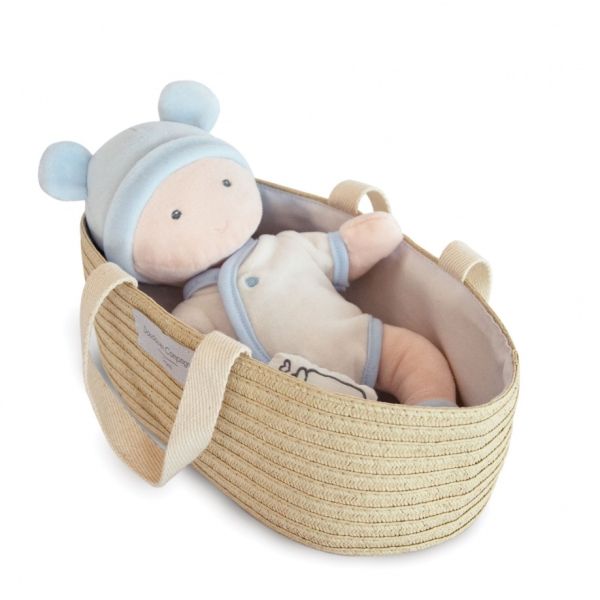 DC3625 - POUPON WITH BASKET - White and Sky - COMING SOON - 1