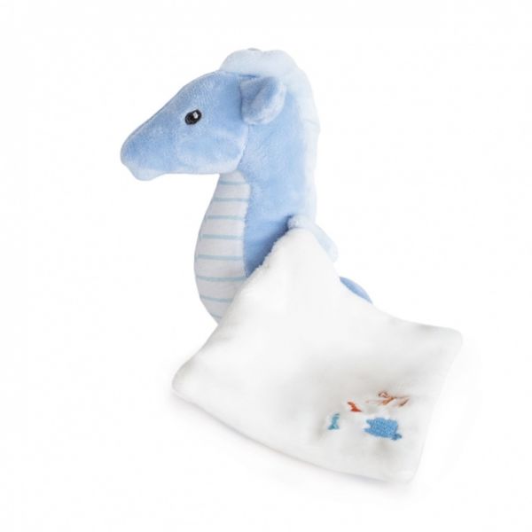 DC3653 - HIPPOCAMPE with comforter - Blue - 1