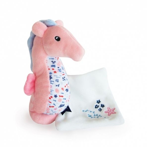 DC3654 - HIPPOCAMPE with comforter - Pink - 1