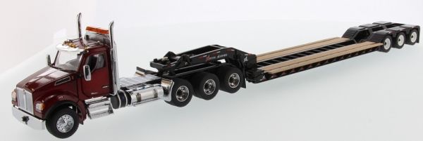 DCM71061 - KENWORTH T880 SFFA 8x6 with machine carrier - 1