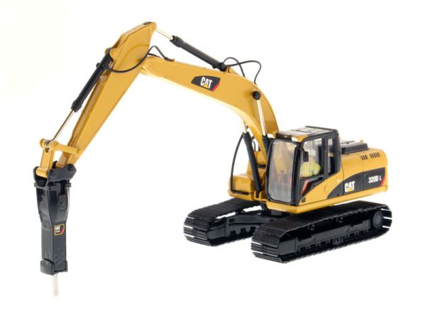 DCM85280 - Excavator CATERPILLAR CAT 320D L with BRH and driver - 1