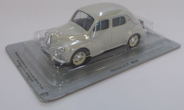 NET0056 - RENAULT 4CV 1957 gray sold in blister pack - 1