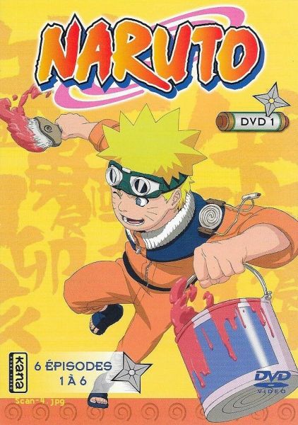 DVDDV2642 - DVD Naruto Vol 1 the first 6 episodes of the animated series - 1