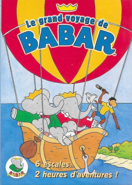 DVDDV3080 - DVD The Adventures of Babar Babar's Great Voyage - 1