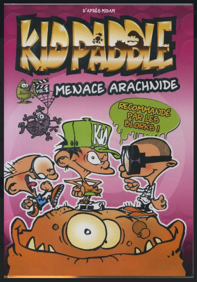 DVDDV3607 - DVD KIDPADDLE Vol 1 Arachnid Menace 8 episodes - 1