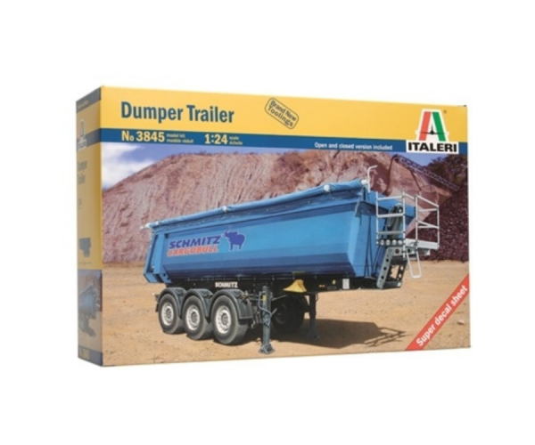 ITA3845 - Dumper trailer 3 axles Schmitz Cargobull model to mount and paint paint and glue not inclued - 1