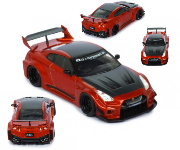 IXOMOC313 - 2019 NISSAN 35GT-RR Lb-Silhouette Works Red and Black - 1