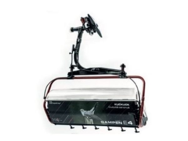 JC86501-2 - Chairlift 6 Persons GAMPENBAHN bird cuckoo - 1