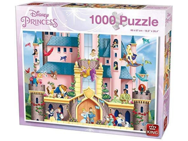 KING55917 - 1000 pieces puzzle Disney Princess The magic palace - 1