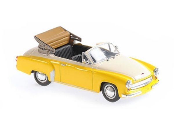 MXC940015931 - WARTBURG A311 Cabriolet 1958 Yellow and White - 1
