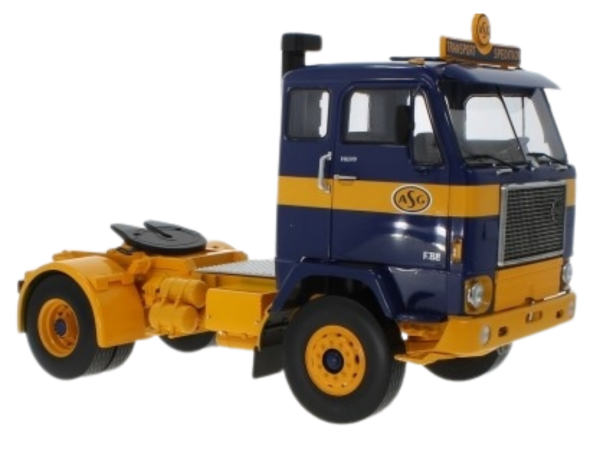 MOD18140 - VOLVO F88 ASG 4x2 1971 Blue and yellow - 1