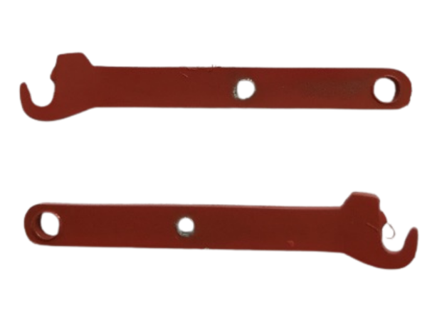 PMAR-51-RP81R - Set of 2 red lifting arms for RENAULT Réplicagri - 1