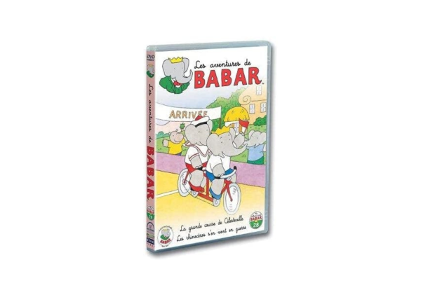DVDDV1575 - DVD The Adventures of Babar n°28 2 episodes The Great Race of Celestville / The rhinos go to war - 1