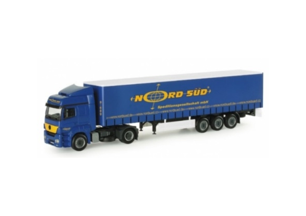 HER154109 - MERCEDES Axor II 4x2 with 3 axles NORD SUD trailer - 1