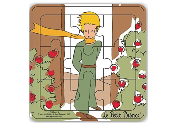 MGM865007-D - Wooden frame puzzle 9 pieces THE LITTLE PRINCE from the front - 1