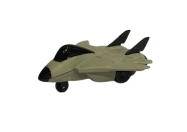 NEW01277C - Friction Gray Fighter Jet - 1