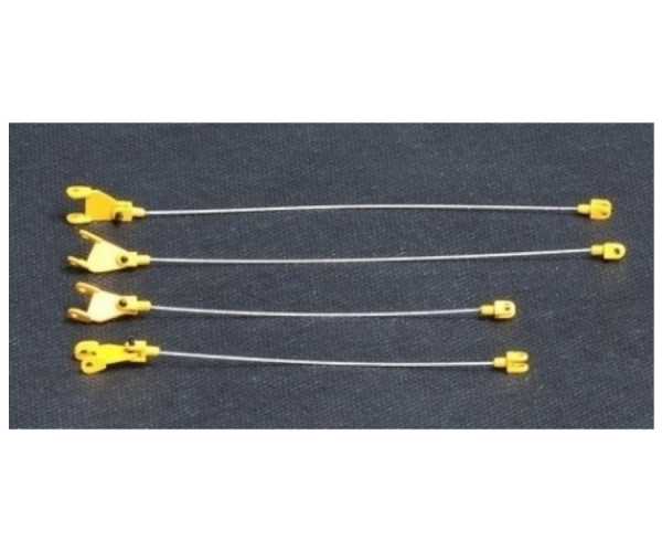 YCC783C-2 - Boom metallic cables for LG 1550 Yellow RAL1007 - 1