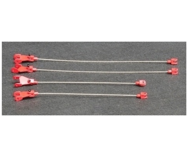 YCC783C-6 - Boom metallic cables for LG 1550 Red RAL3000 - 1