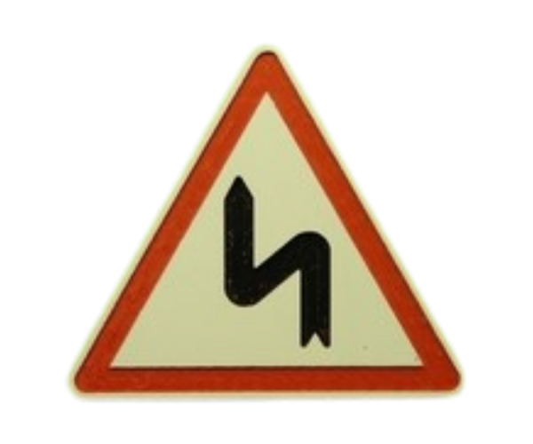 MCD-010 - Succession of bends panel; the first of which is on the left - In kit form - Post not included - 1
