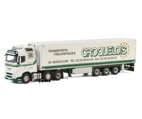 WSI01-2686 - VOLVO FH GL 6x2 with semi-trailer 3 Axles CROQUELOIS - 1