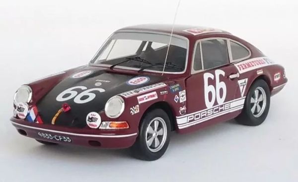 TRODSN134 - PORSCHE 911T #66 24h du Mans 1969 J.EGRETEAUD / R.LOPEZ - Limited to 150ex. - 1