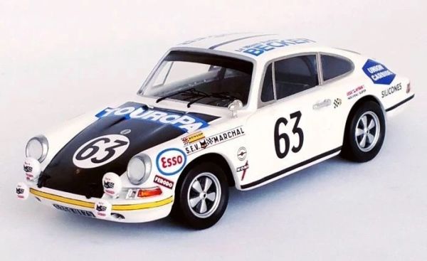 TRODSN140 - PORSCHE 911T/R #63 24h du Mans 1969 R.MAZZIA / P.MAUROY - Limited to 150ex. - 1