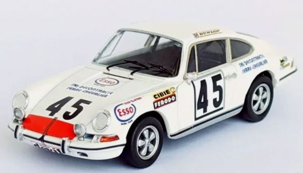 TRODSN201 - PORSCHE 911 S #45 24h du Mans 1971 C.LAURENT / J.MARCHE - Limited to 150ex. - 1