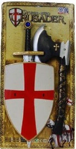 LPE52276R - Knight Kit - Armor, Sword and Ax - 1