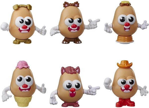 HASE9222 - 6 Mr Potato mystery figures - 1