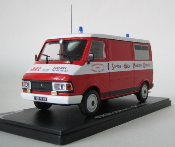 ELI101612 - CITROEN C35 Phase 2 VSAB SMUR d'Auxerre limited 312 units - 1
