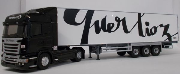 ELI116238 - SCANIA  Streamline Highline 4x2 with trailer refrigerated CHEREAU 3 axles transport Querlioz - 1