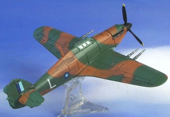 FOV85329 - WWI war plane UK HURRICANE RAF NO.34 SQUADRON Sounth East Asia 1944 damaged box - 1