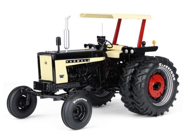 FAR-002B - FARMALL 504 black with canopy and Firestone tires - Limited to 148 units. - 1