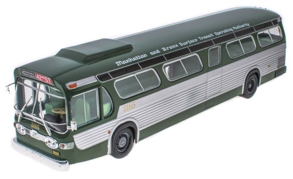 G1255073 - NewYork GENERAL MOTORS Neew Look Fishbowl TDH 5301 1965 green and grey express bus - 1