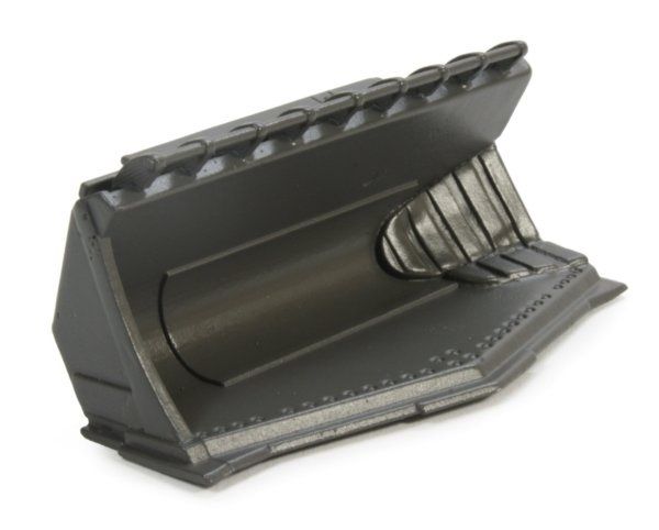 GF46G - Gjerstad Side Tip Loader Bucket grey - 1