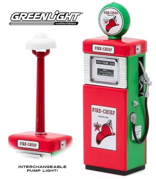 GREEN14080-B - Gas pump TEXACO Fire Chief Gasoline - 1