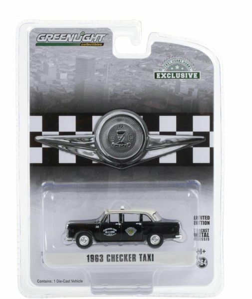 GREEN30207 - CHECKER MOTORS MARATHON A11 1963 taxi Sold in blister - 1